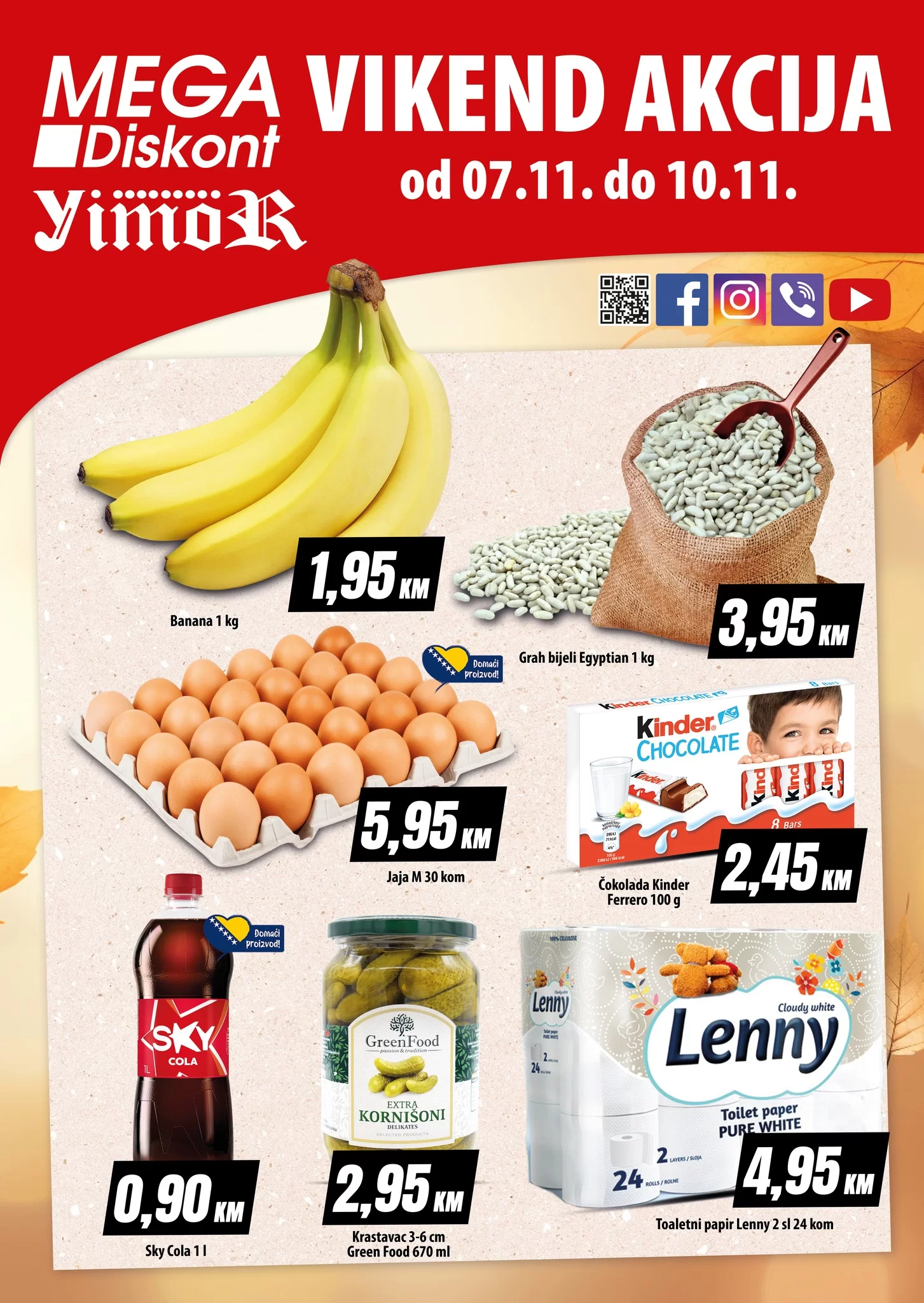 Mega Diskont vikend akcija 7-10.11.2024.