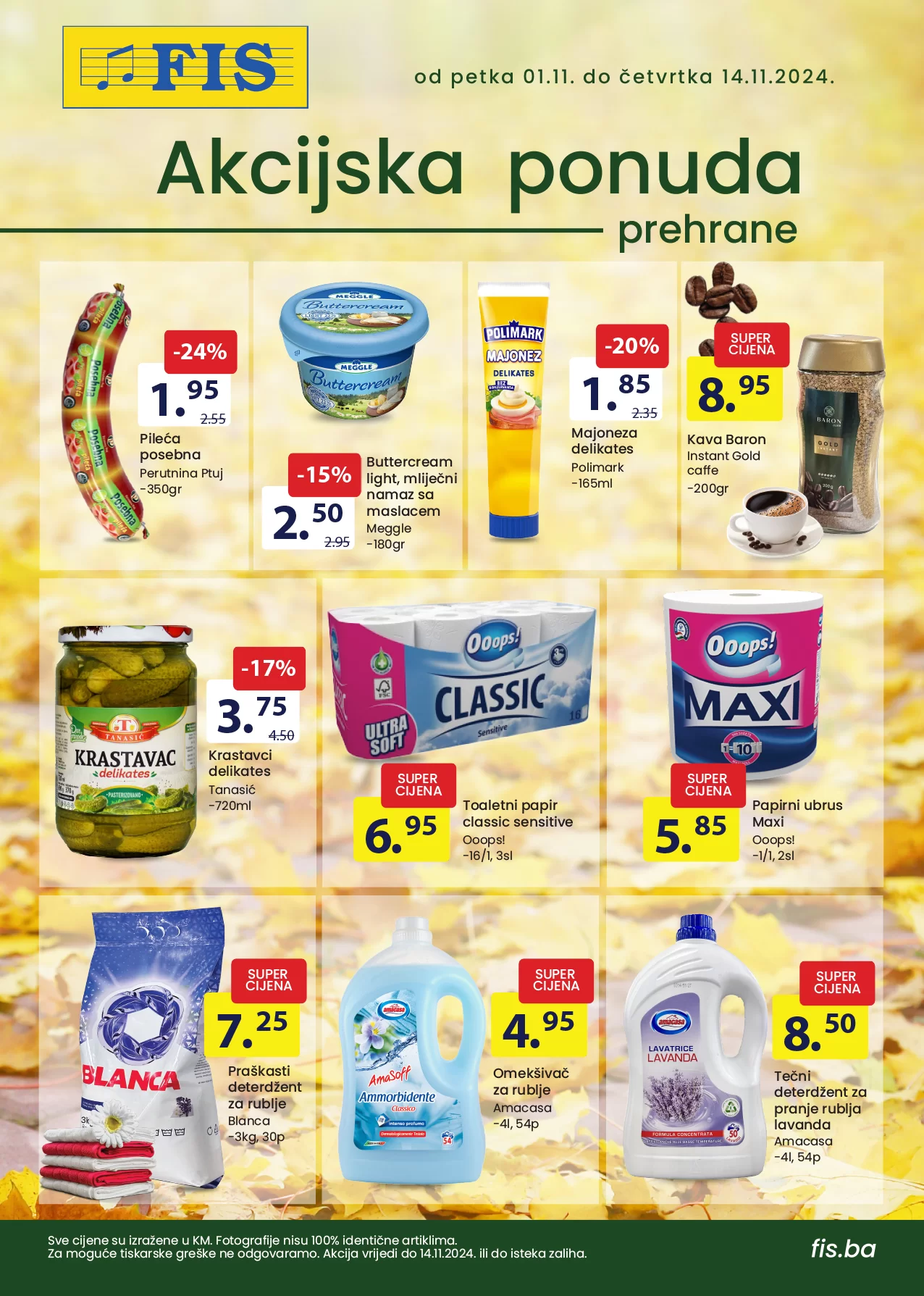 Fis katalog PREHRANA & HEMIJA 1-14.11.2024.