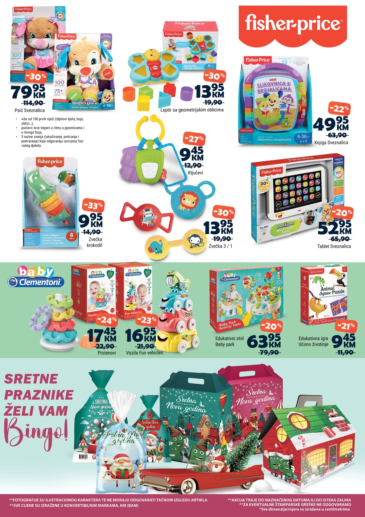Bingo katalog IGRAČKE 20.11.2024-12.1.2025.