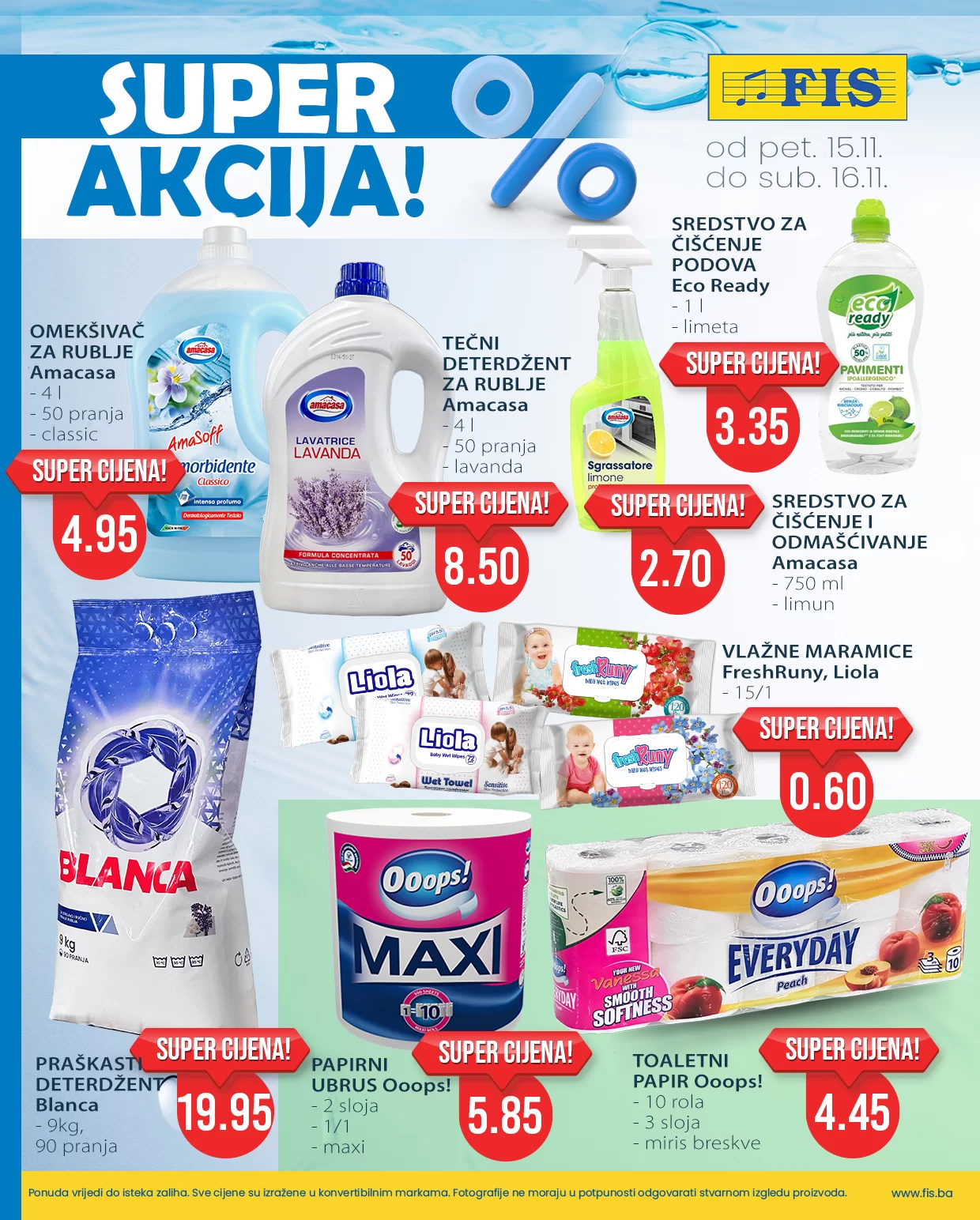 Fis vikend akcija 15-16.11.2024.