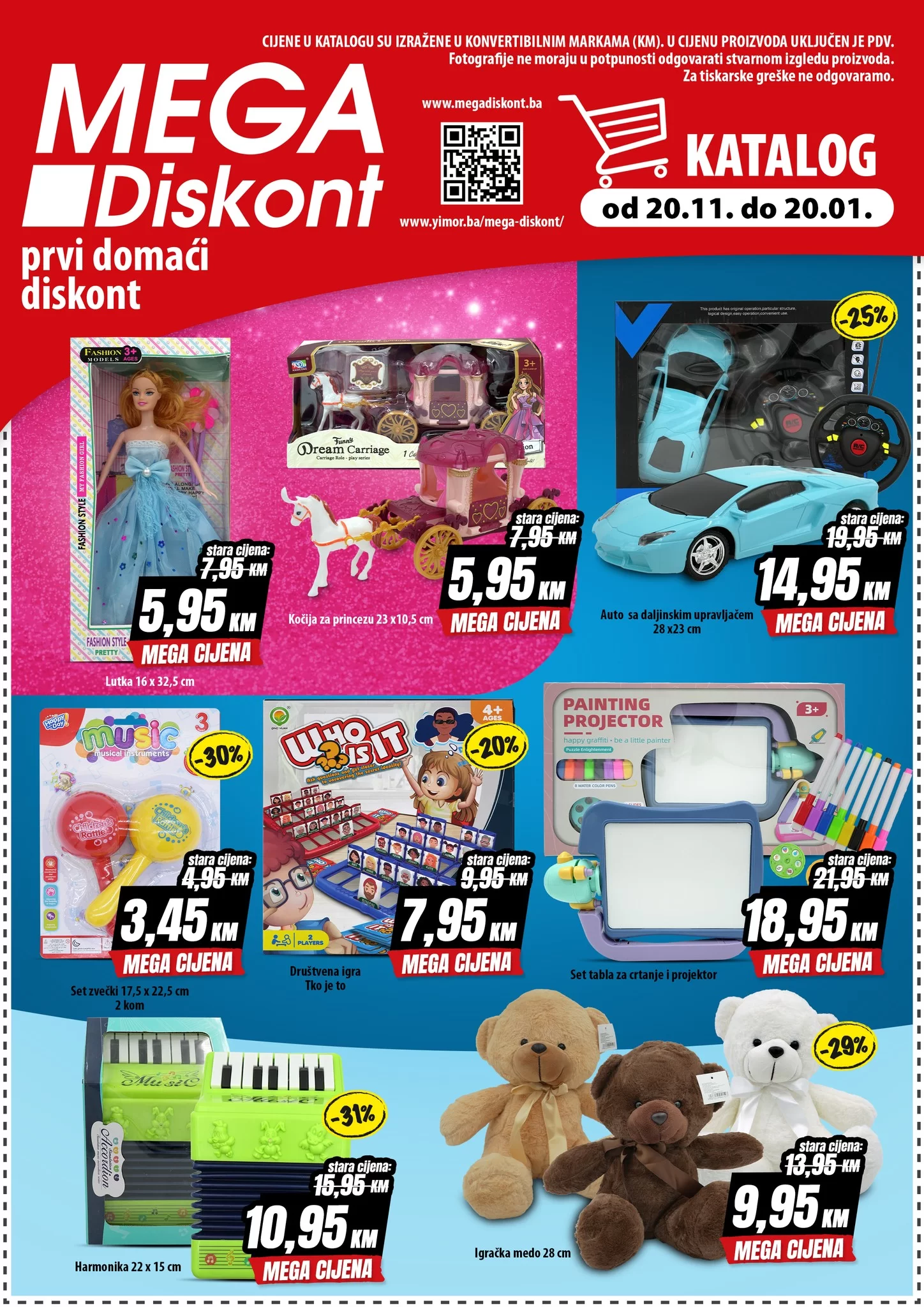 Mega Diskont katalog 20.11.2024-20.1.2025.