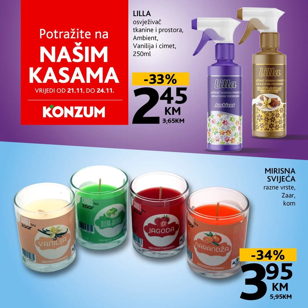 Konzum AKCIJA NA KASAMA 
