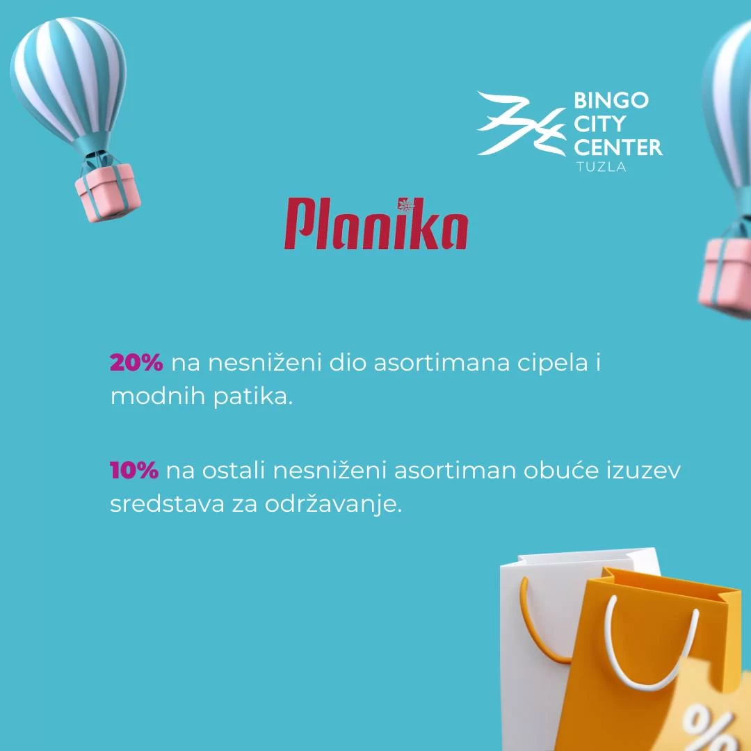 Bingo City Center Tuzla SHOPPING DAYS 21-23.11.2024.