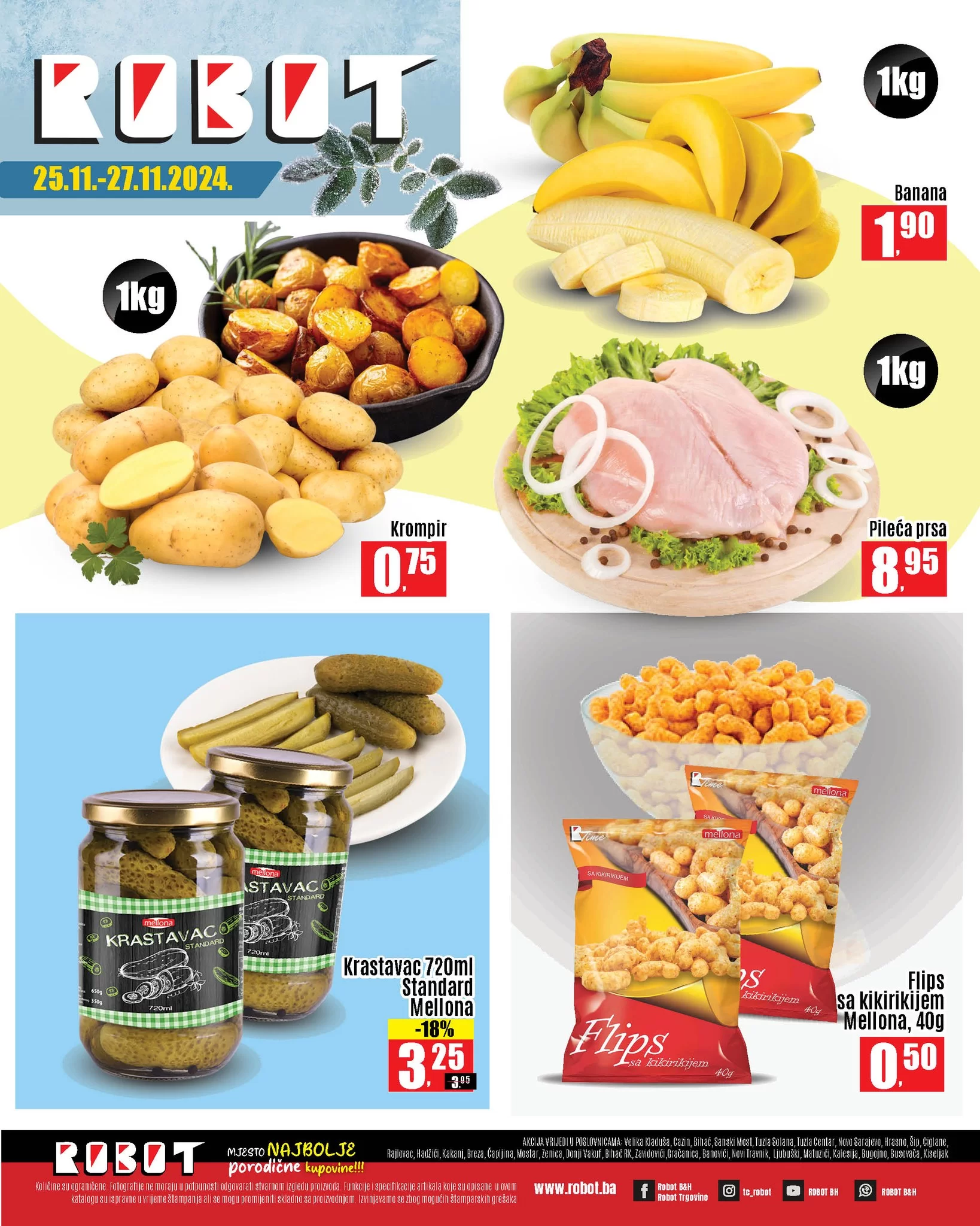 Robot akcija za početak sedmice 25-27.11.2024.