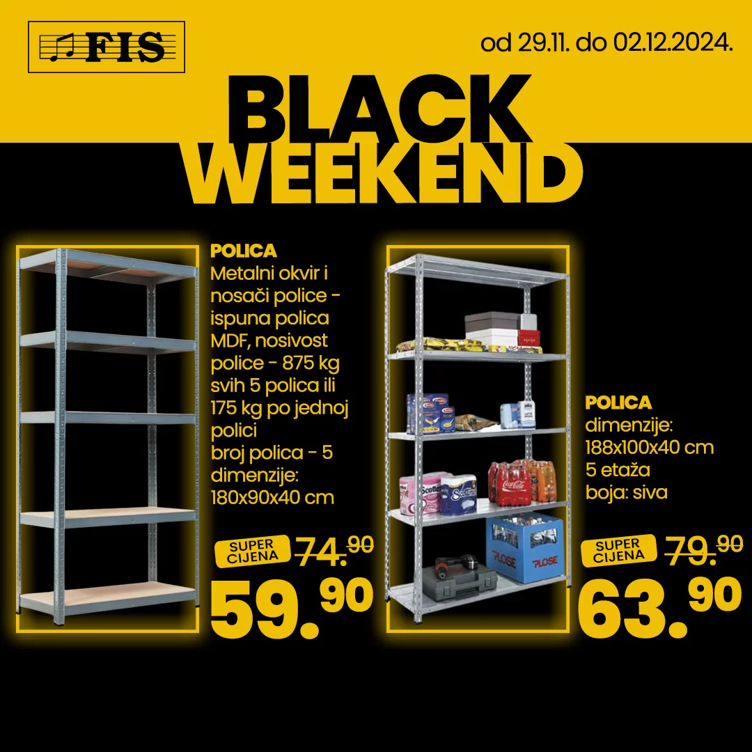 Fis BLACK WEEKEND 29.11-2.12.2024.
