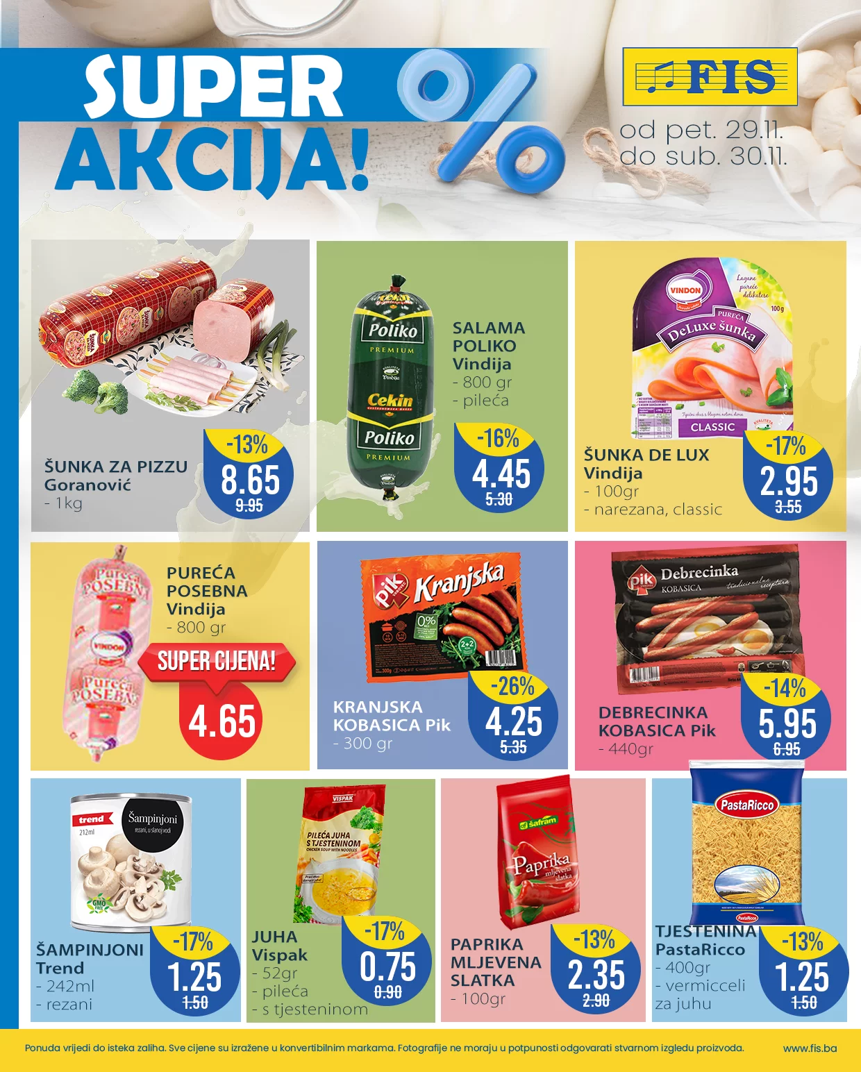 Fis vikend akcija 29-30.11.2024.
