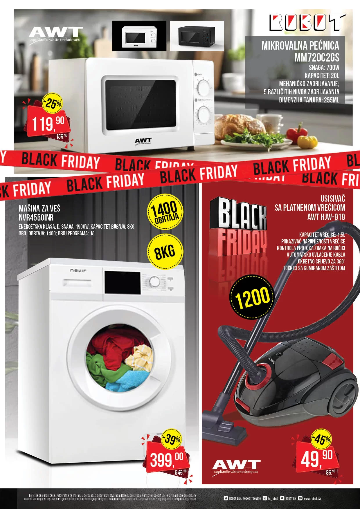 Robot BLACK FRIDAY 2024.