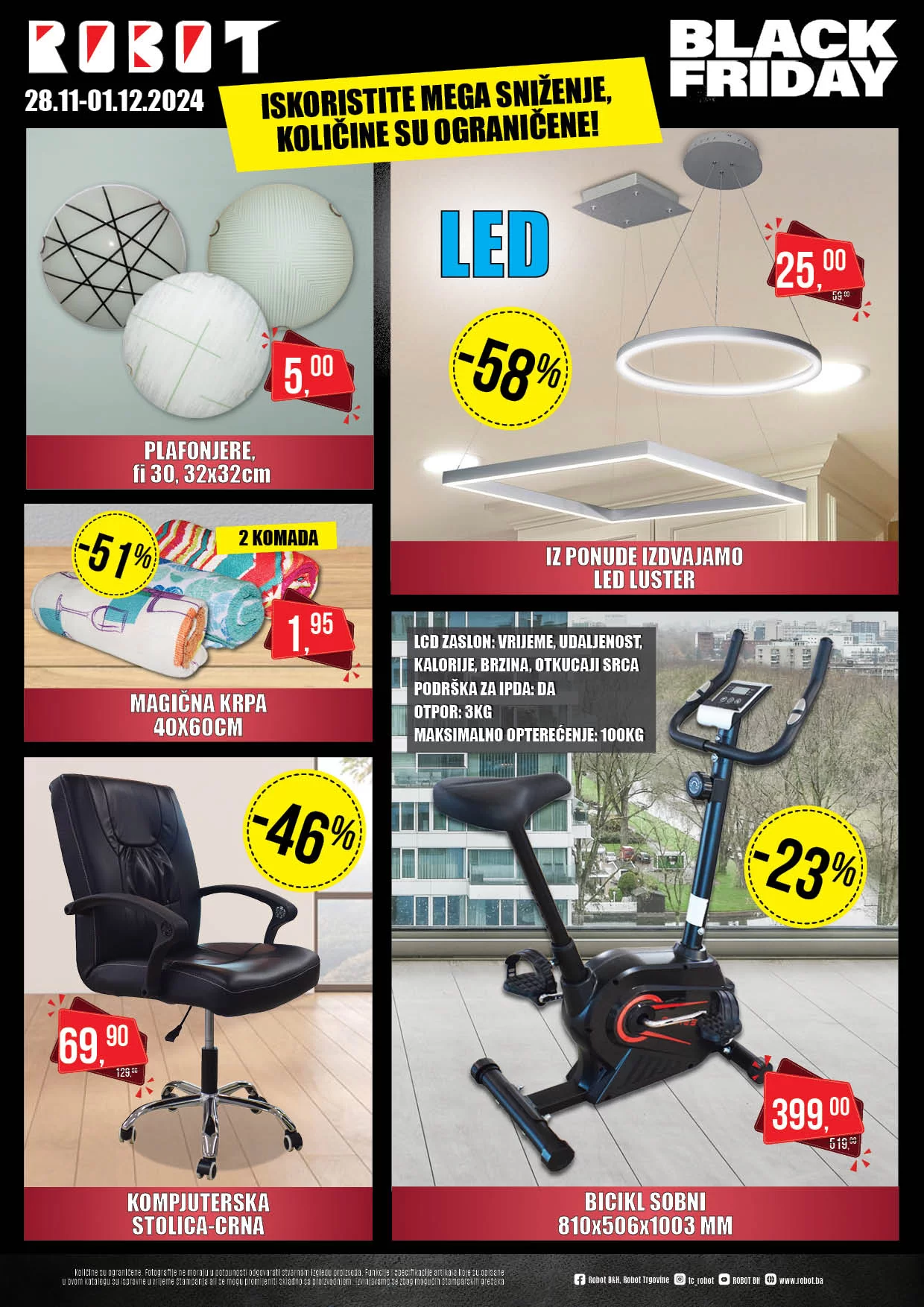 Robot BLACK FRIDAY 2024.