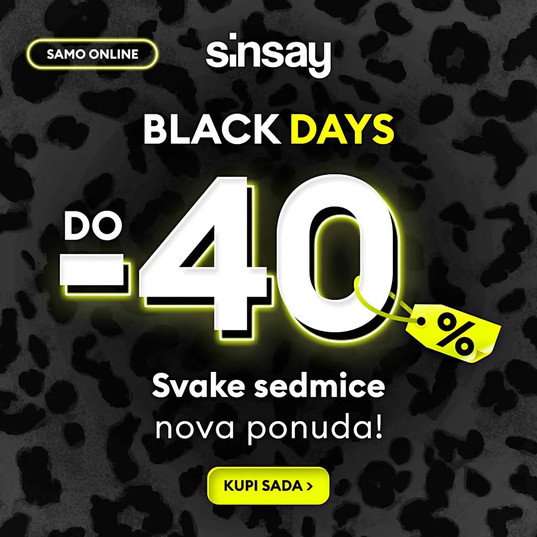 Sinsay BLACK DAYS 