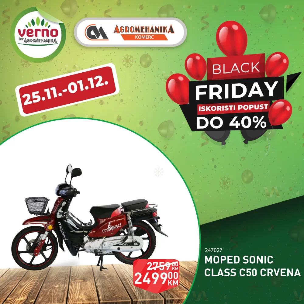 Verno by Agromehanika BLACK FRIDAY 25.11-1.12.2024.