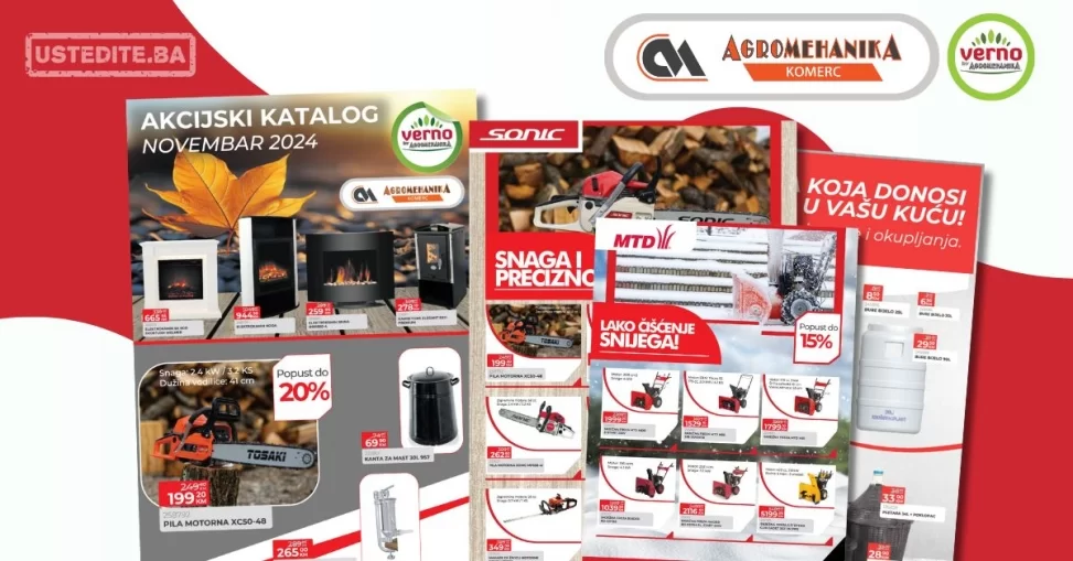 Verno by Agromehanika katalog novembar 2024.