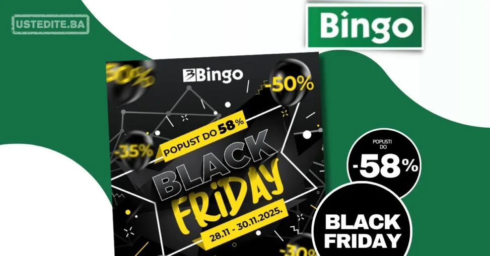 Bingo BLACK FRIDAY 2025.