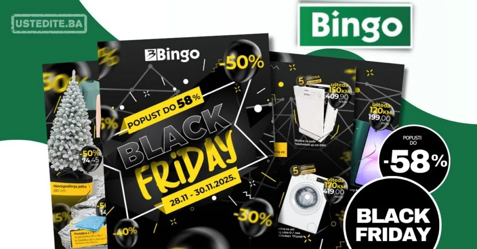 Bingo BLACK FRIDAY 28-30.11.2025.