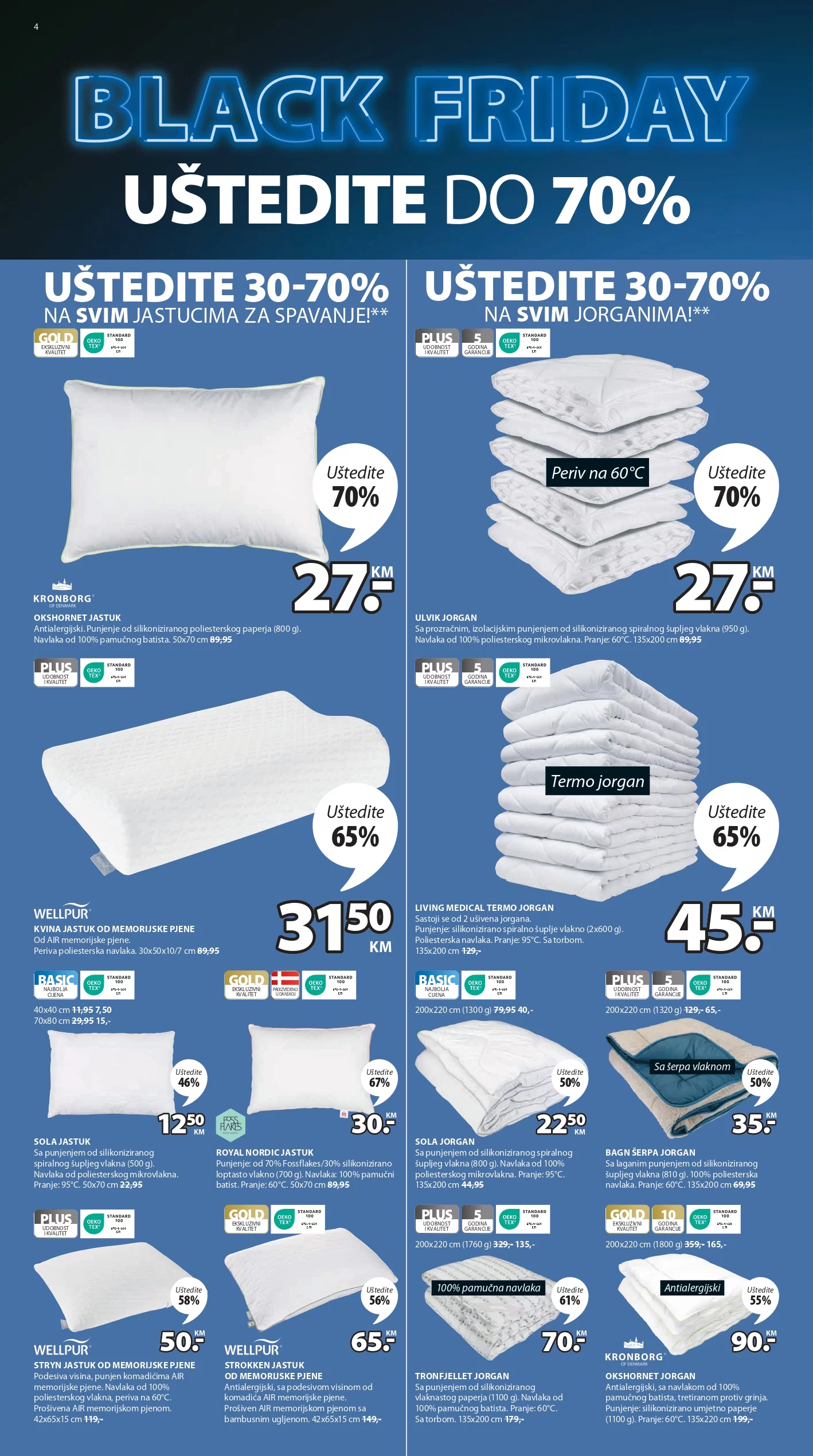 Jysk BLACK FRIDAY 25.11-1.12.2024.