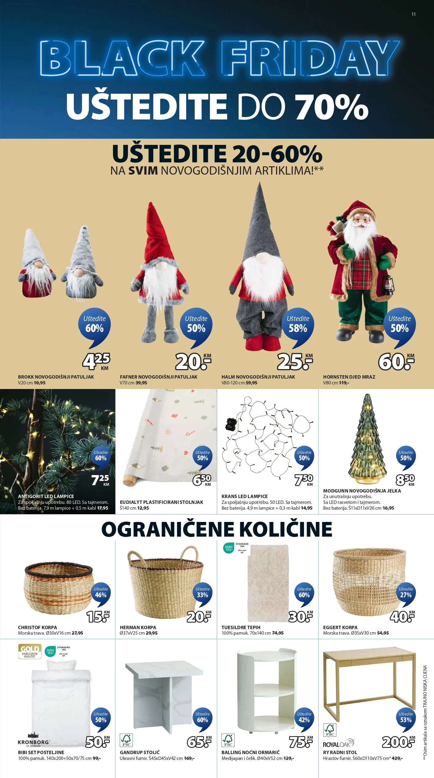 Jysk BLACK FRIDAY 25.11-1.12.2024.