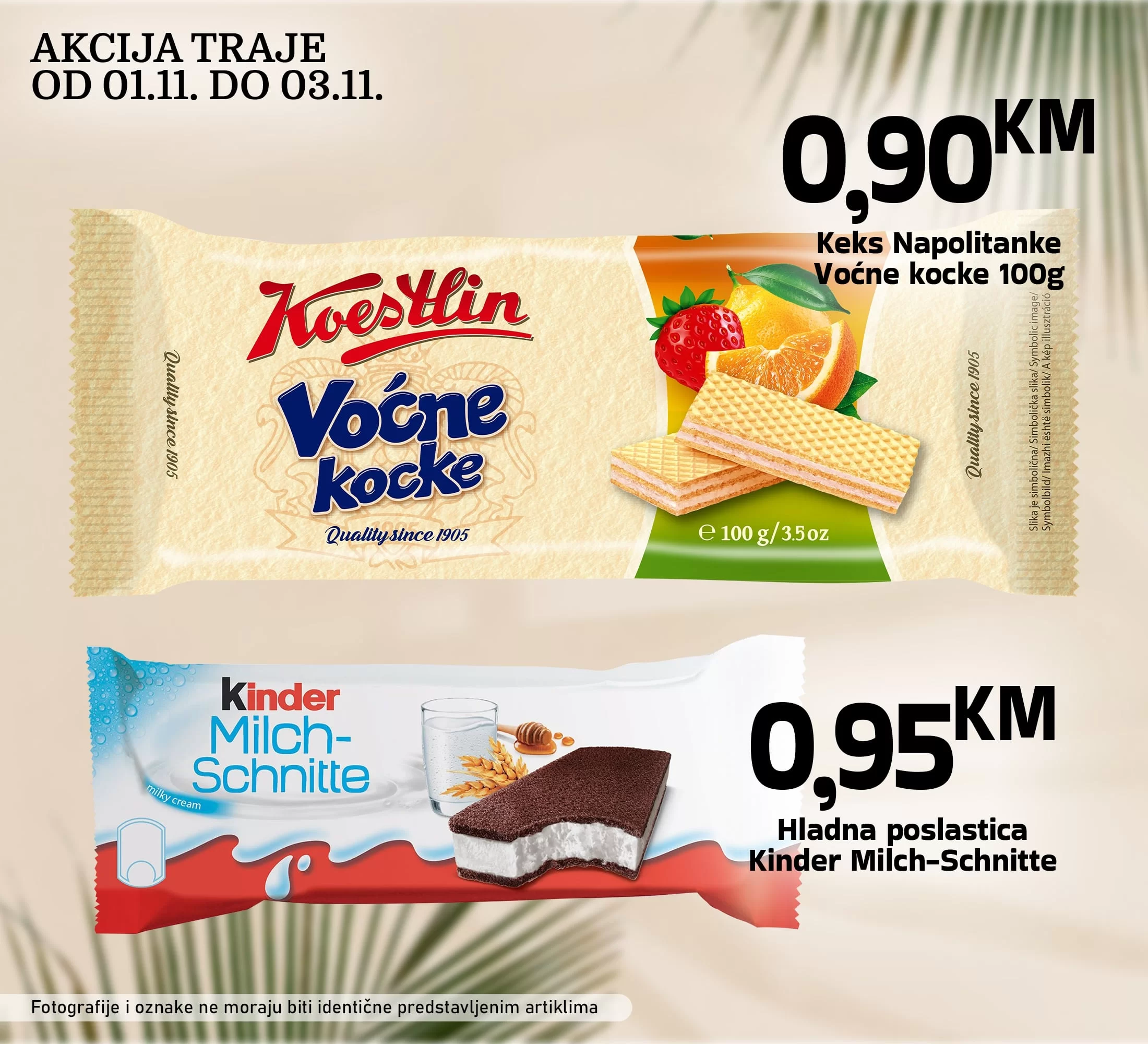 Kort vikend akcija 1-3.11.2024.