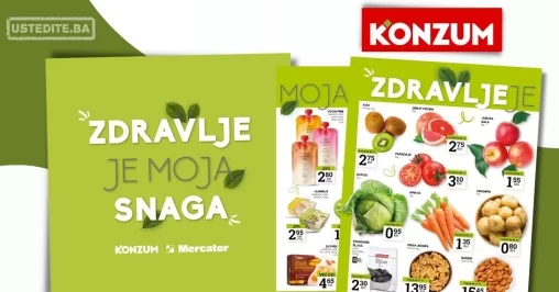Konzum katalog ZDRAVE NAMIRNICE 4-17.11.2024.