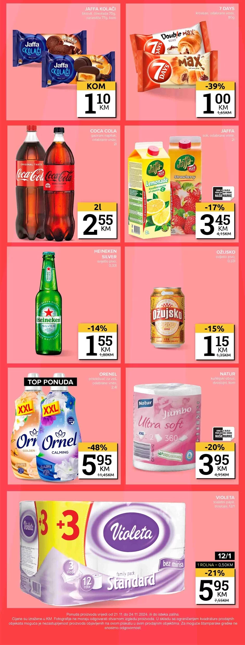 Konzum vikend akcija 21-24.11.2024. Konzum vikend akcija 21-24.11.2024.