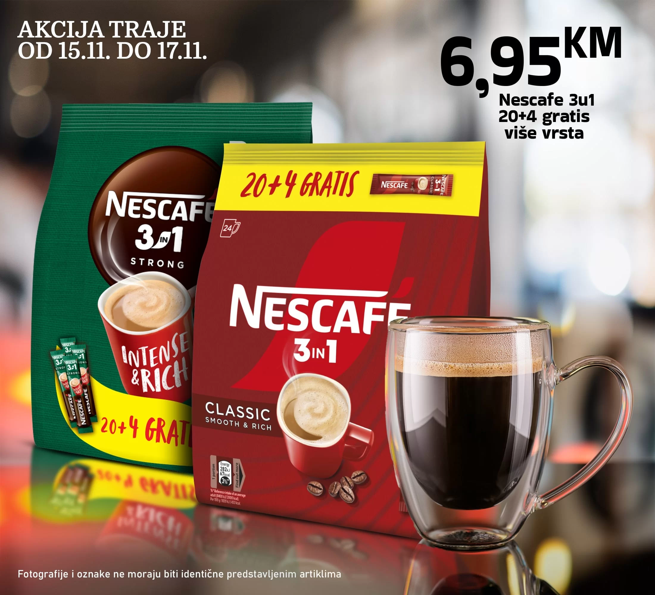 Kort vikend akcija 15-17.11.2024.