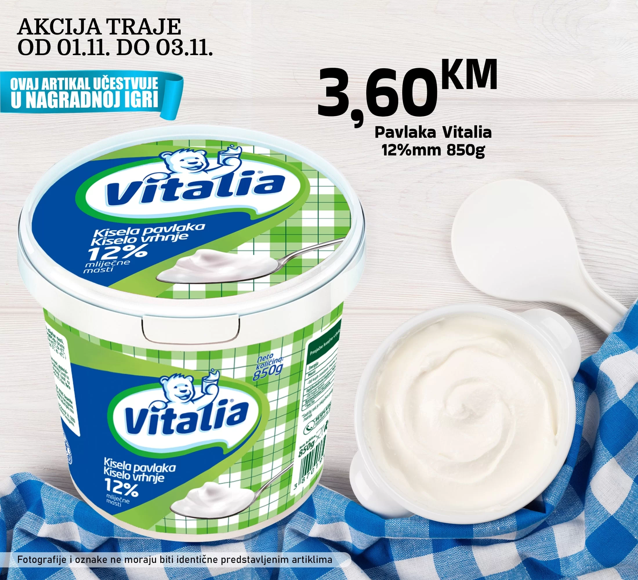 Kort vikend akcija 1-3.11.2024.