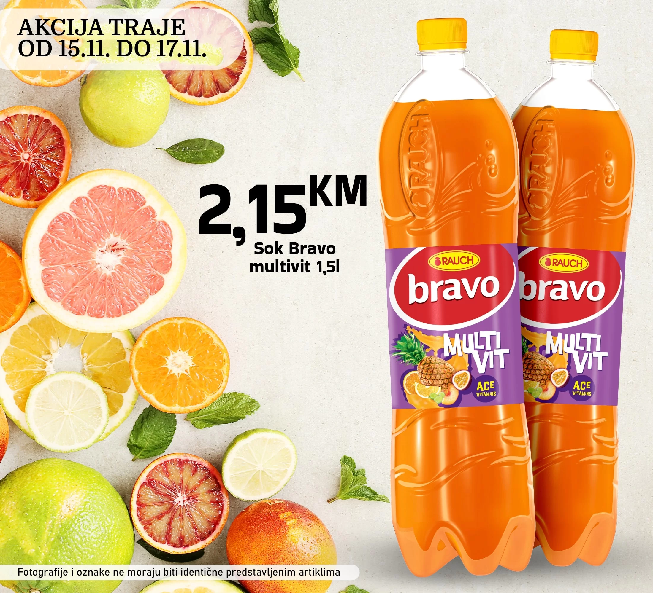 Kort vikend akcija 15-17.11.2024.