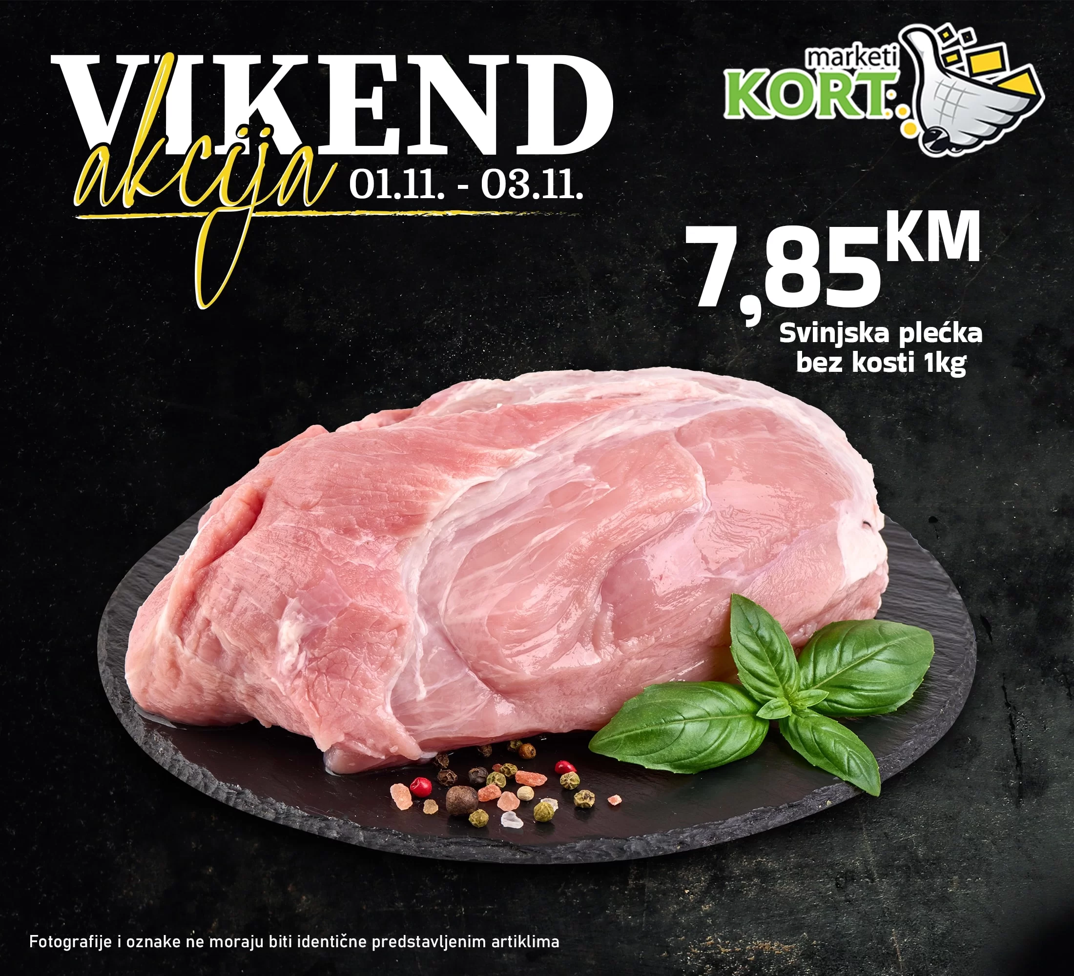 Kort vikend akcija 1-3.11.2024.