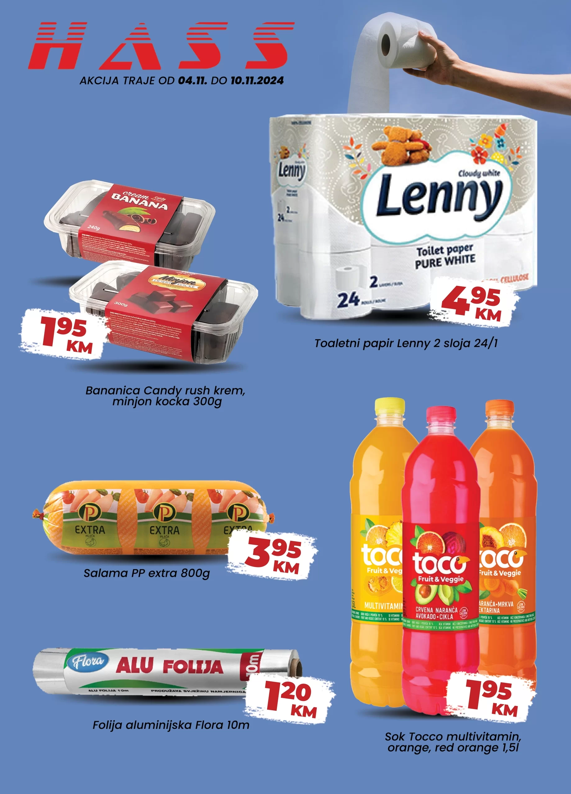 Has Komerc akcija 4-10.11.2024.