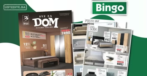 Bingo NAMJEŠTAJ  21.11.2024-13.1.2025.