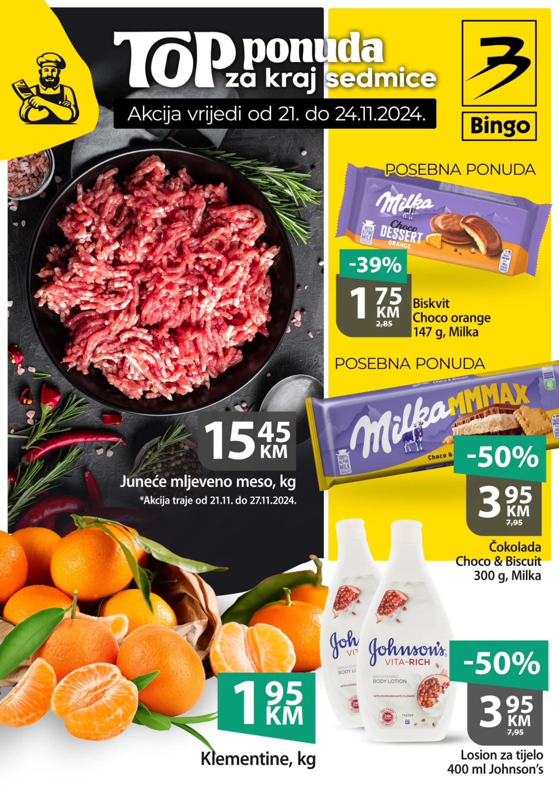 Bingo vikend akcija 21-24.11.2024.