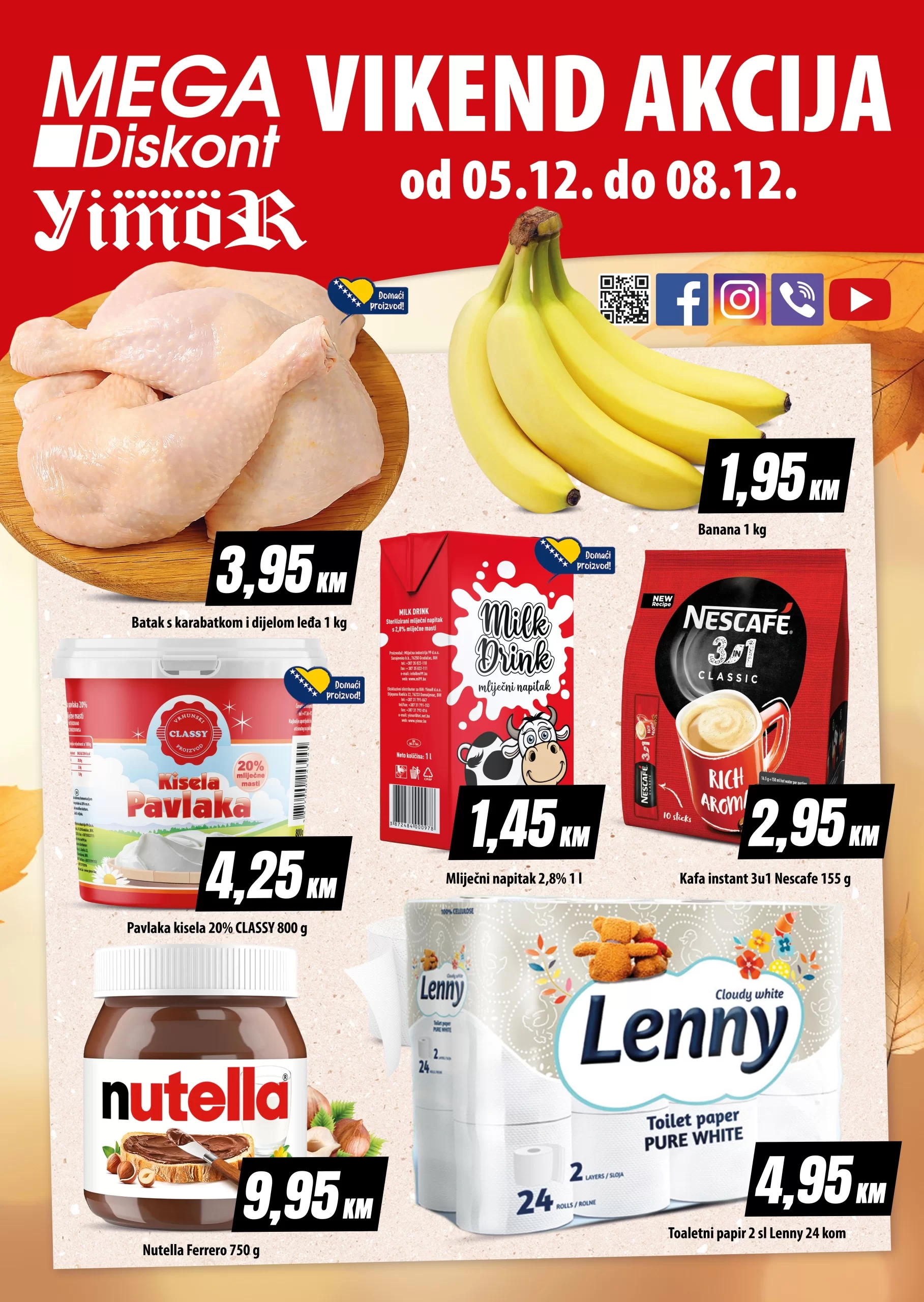 Mega Diskont vikend akcija 5-8.12.2024.