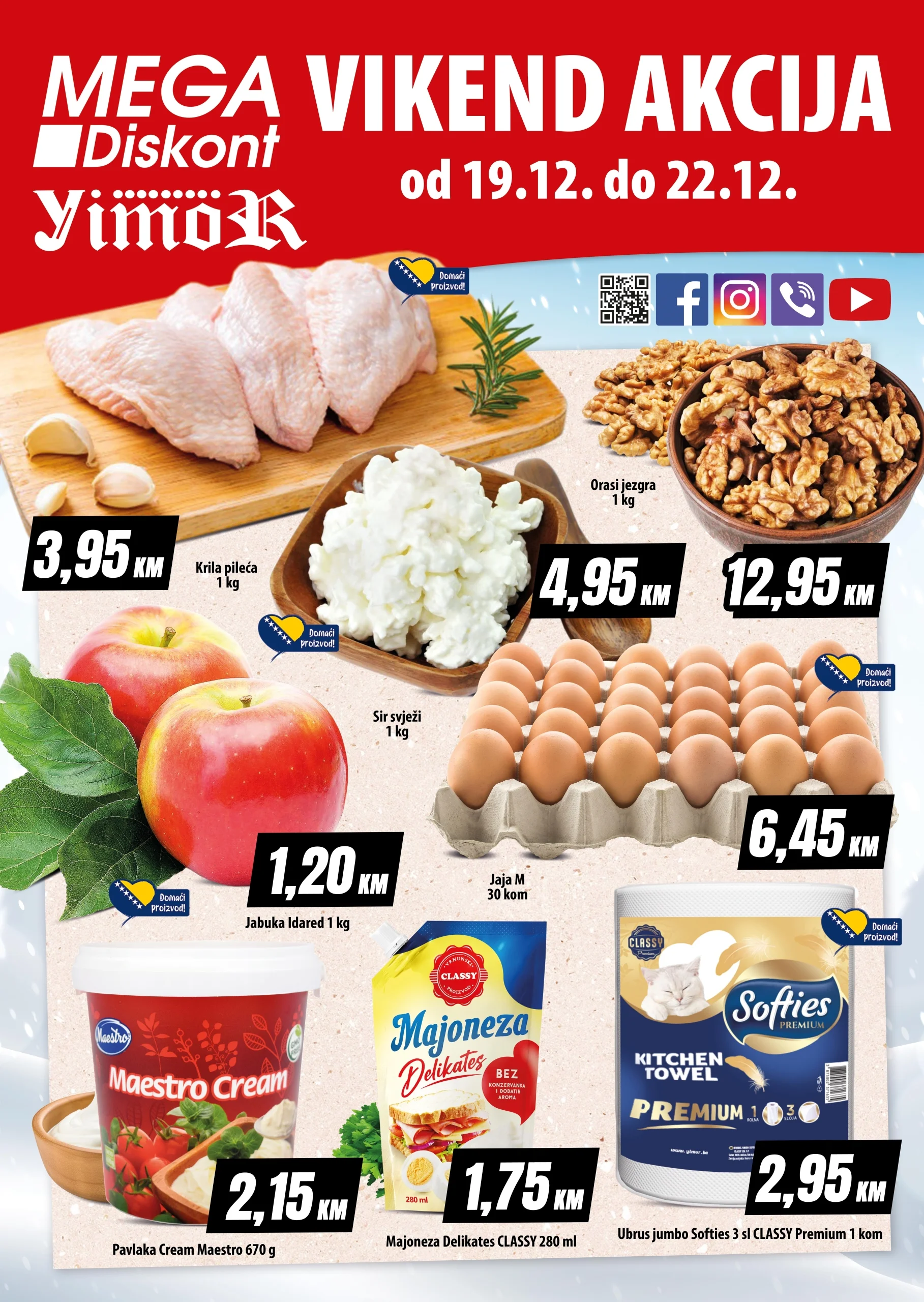 Mega Diskont vikend akcija 19-22.12.2024. 