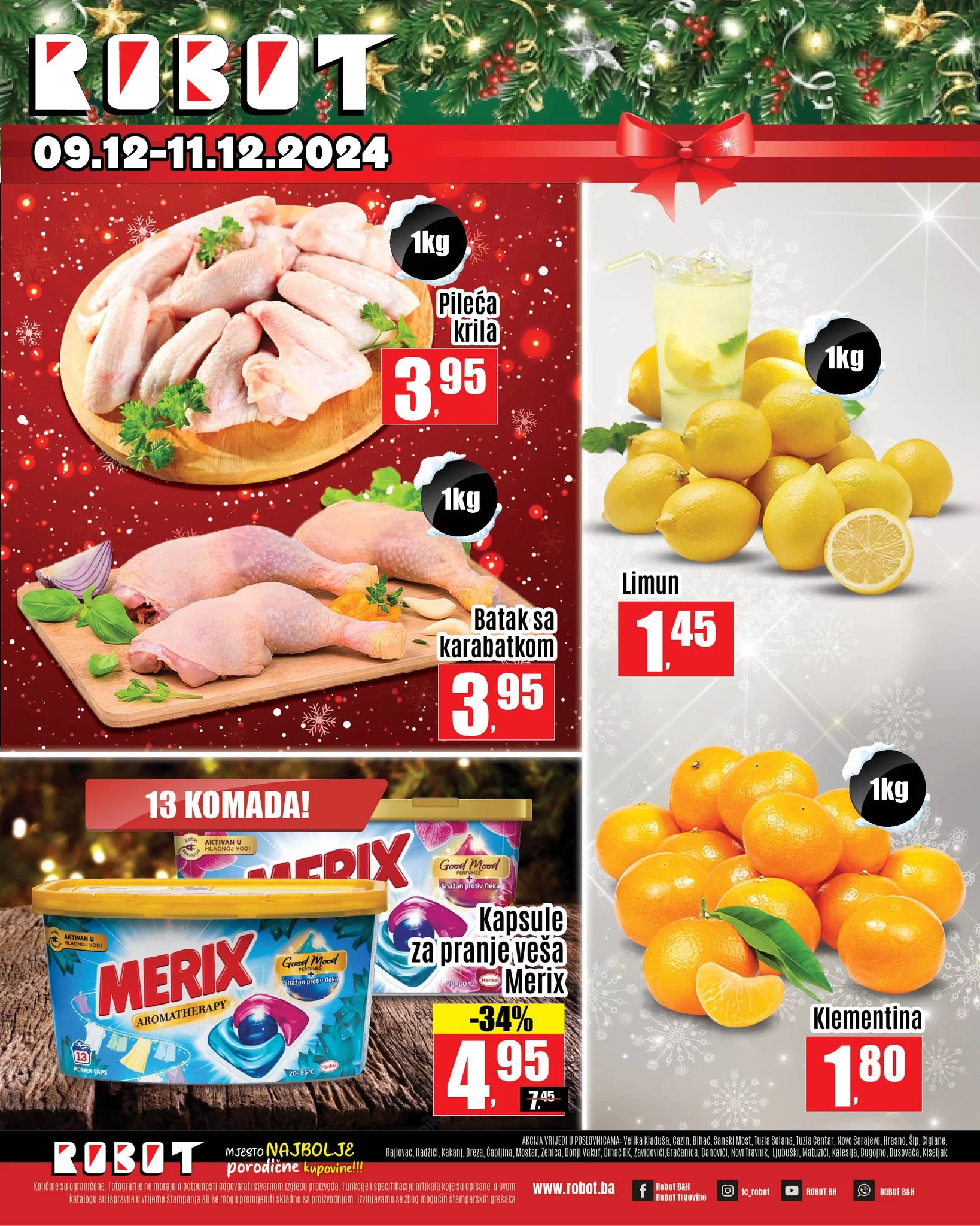 Robot akcija za početak sedmice 9-11.12.2024. 