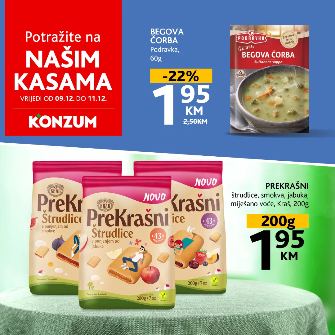 Konzum AKCIJA NA KASAMA