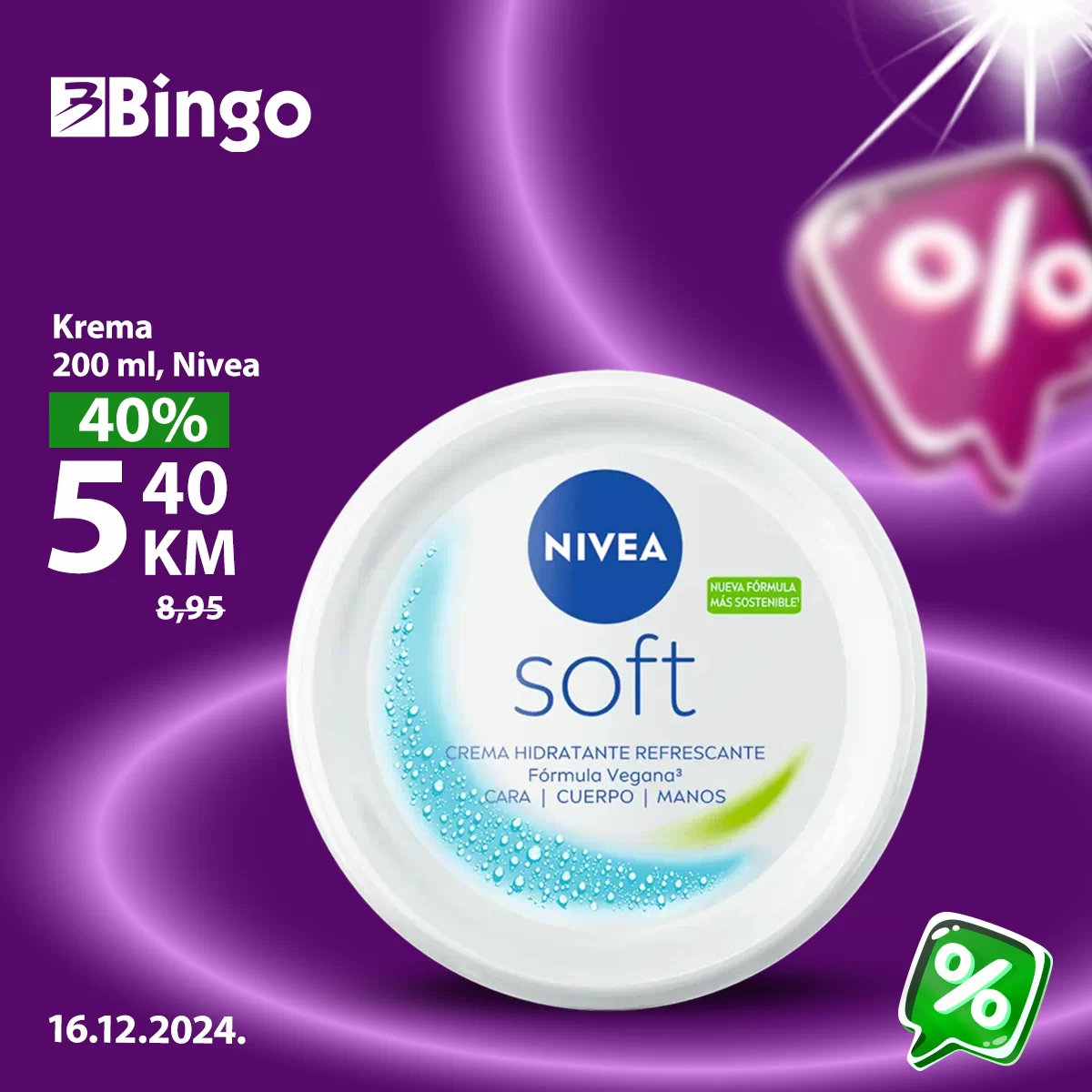 Bingo CIJENA DANA 16.12.2024.