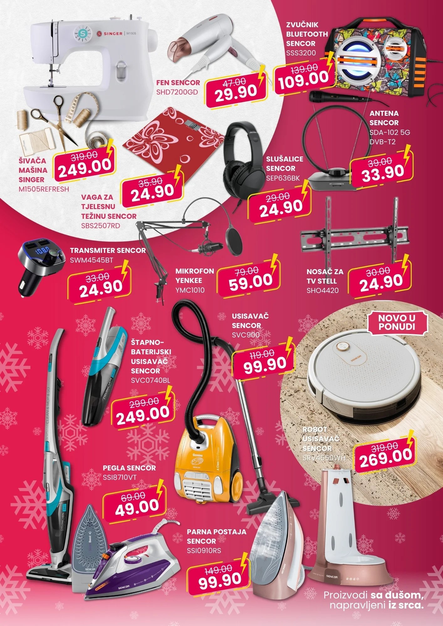 Fis & Sencor katalog - akcija do 20.1.2025.