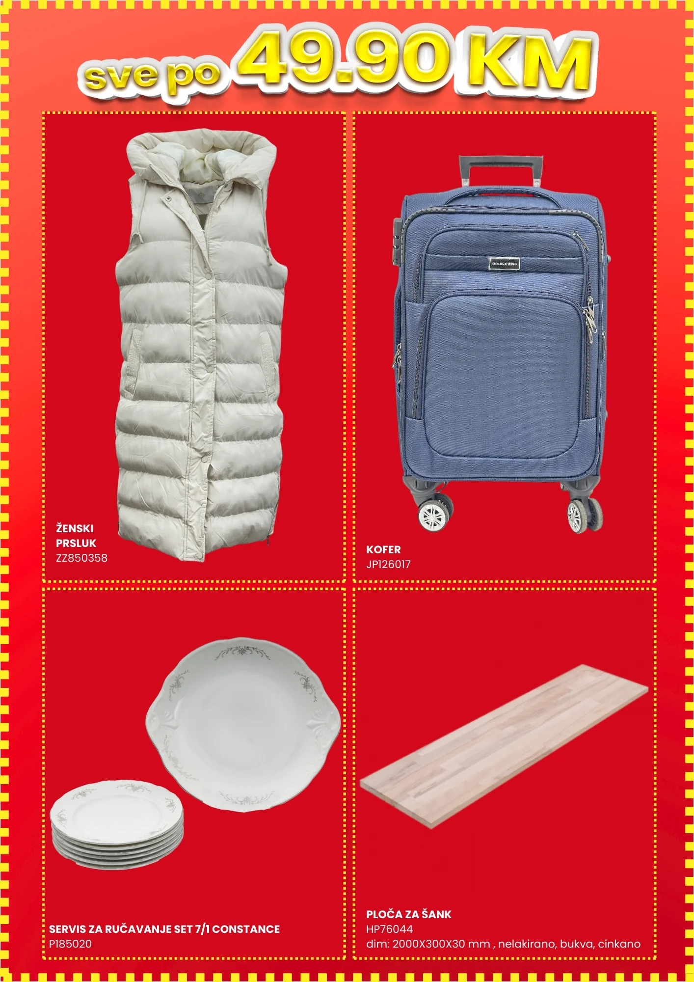 Fis vikend akcija OD 1,90 KM 26-28.1.2025.