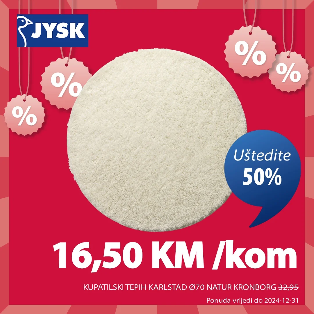 Jysk SNIŽENJE do 63%