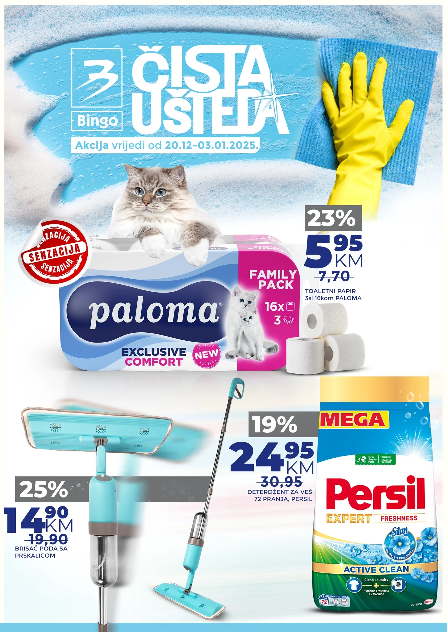 Bingo katalog ČISTA UŠTEDA - akcija do 3.1.2025.
