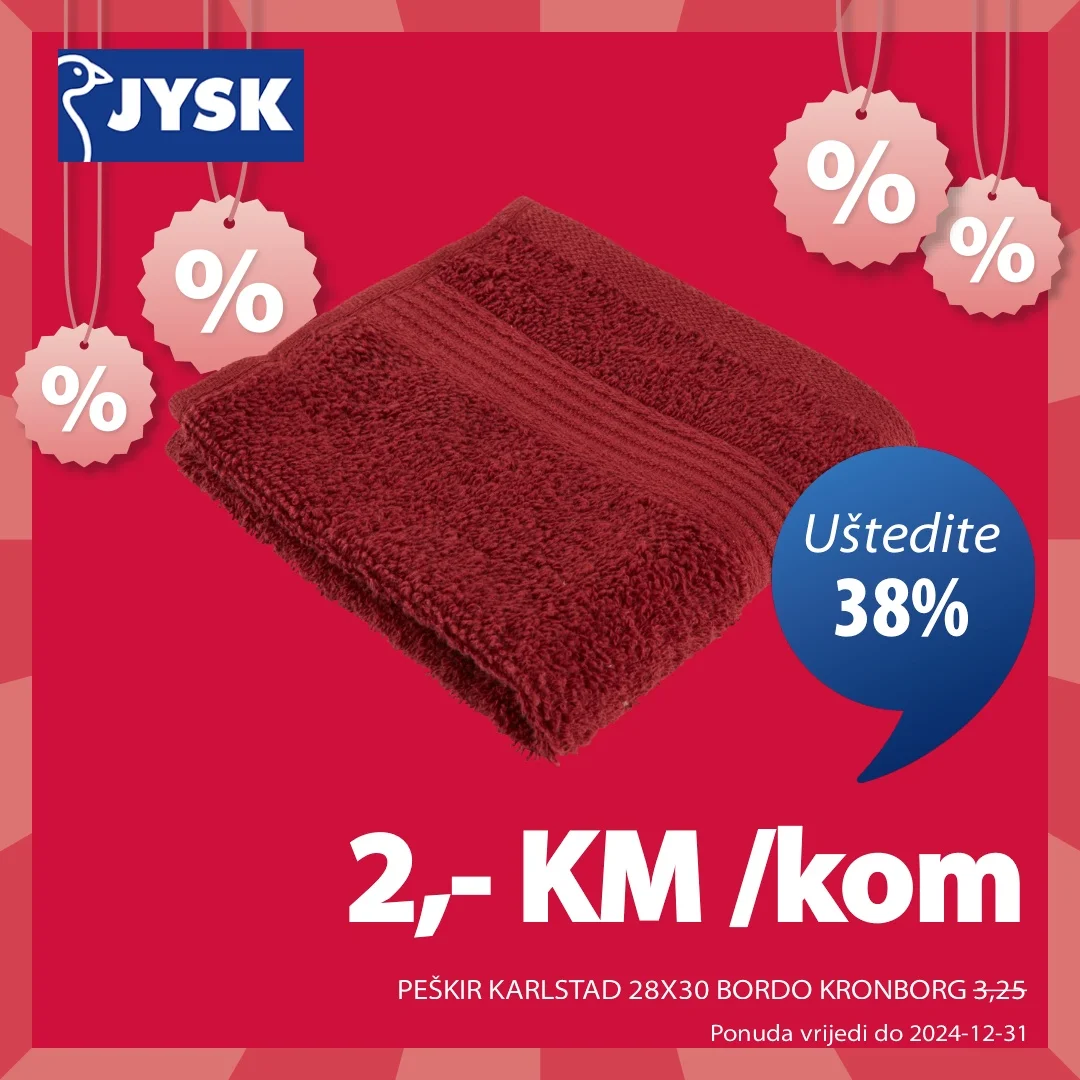 Jysk SNIŽENJE do 63%