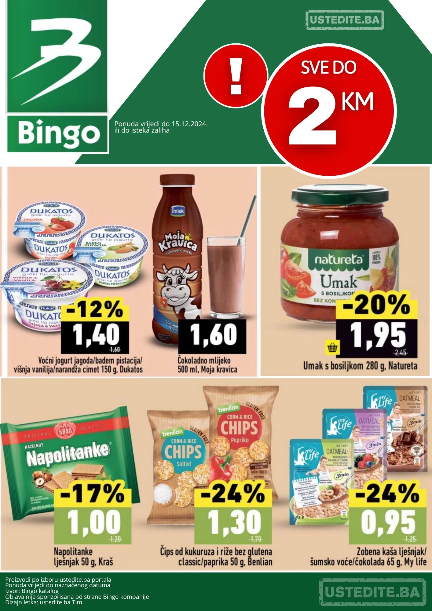 Bingo SVE DO 2 KM - akcija do 15.12.2024.