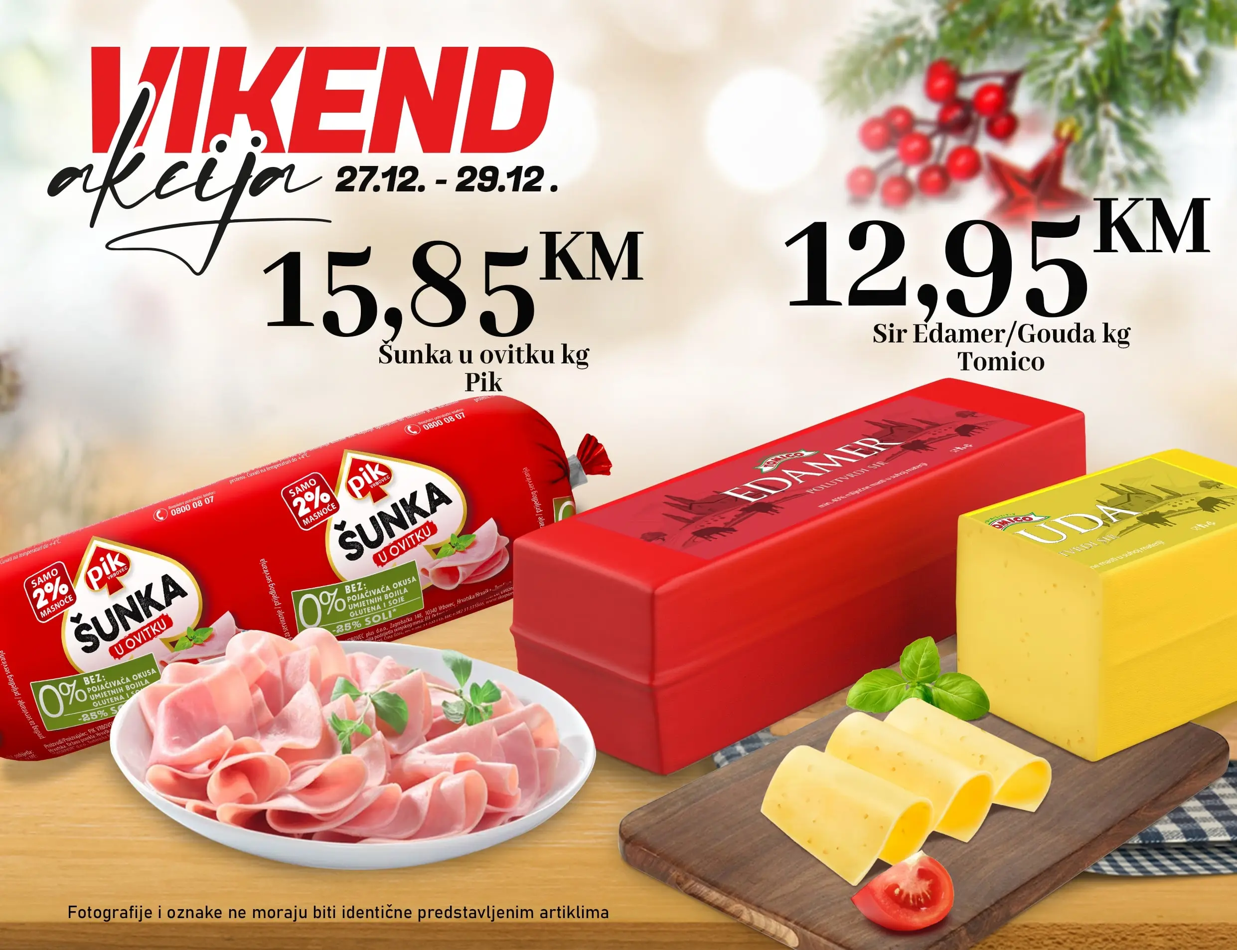 Kort vikend akcija 27-29.12.2024.