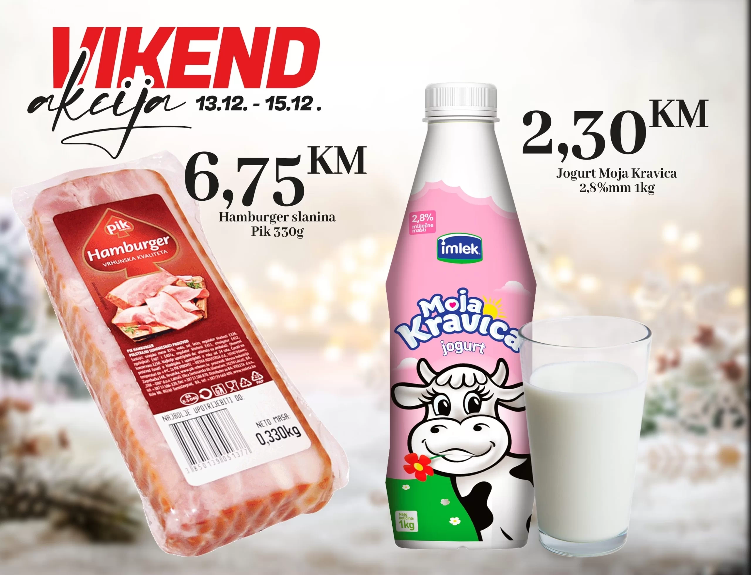 Kort vikend akcija 12-15.12.2024.