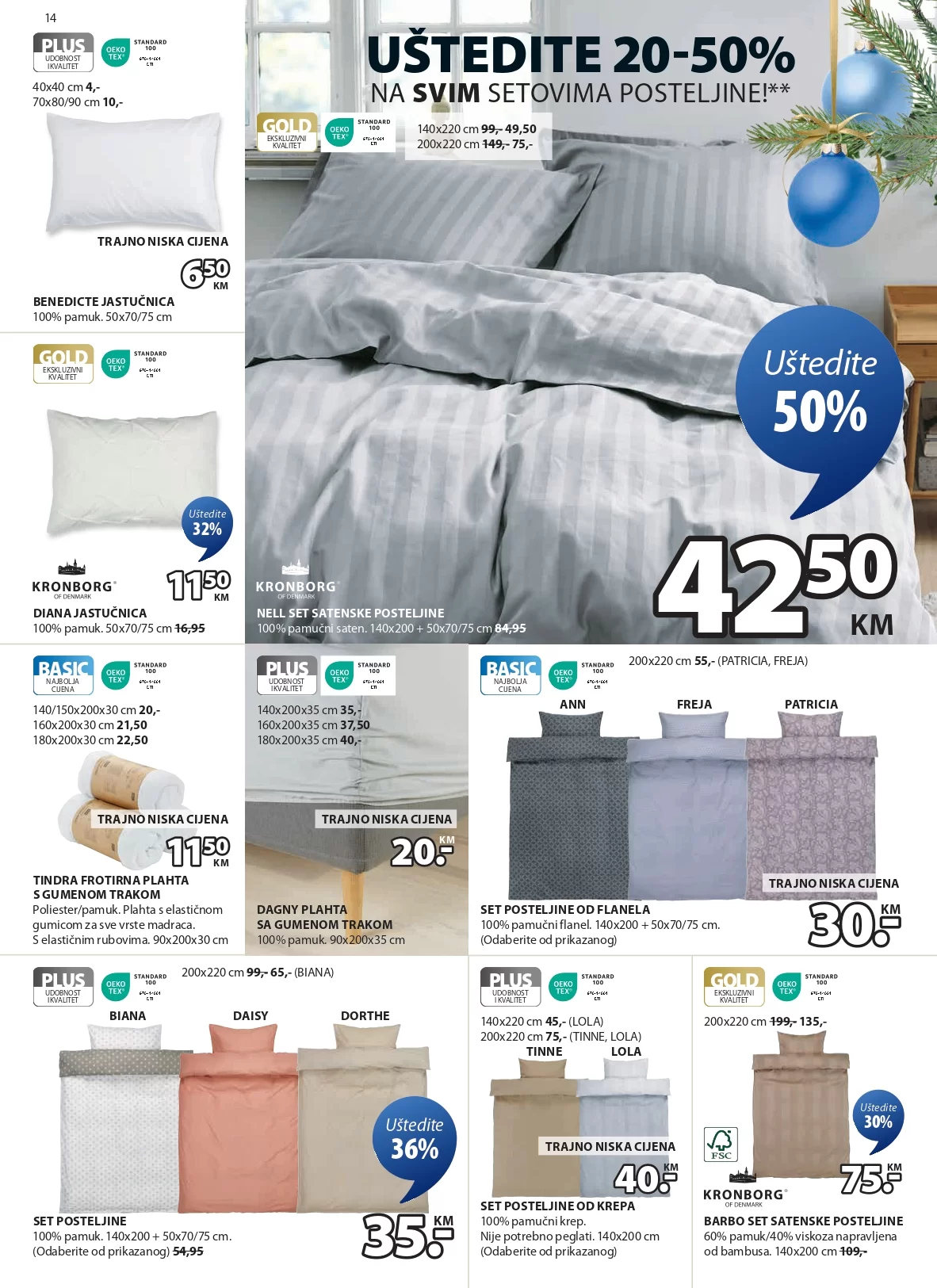 Jysk katalog 11-24.12.2024. - 15 - Dekorativni elementi za dom, uključujući svijećnjake i zavjese