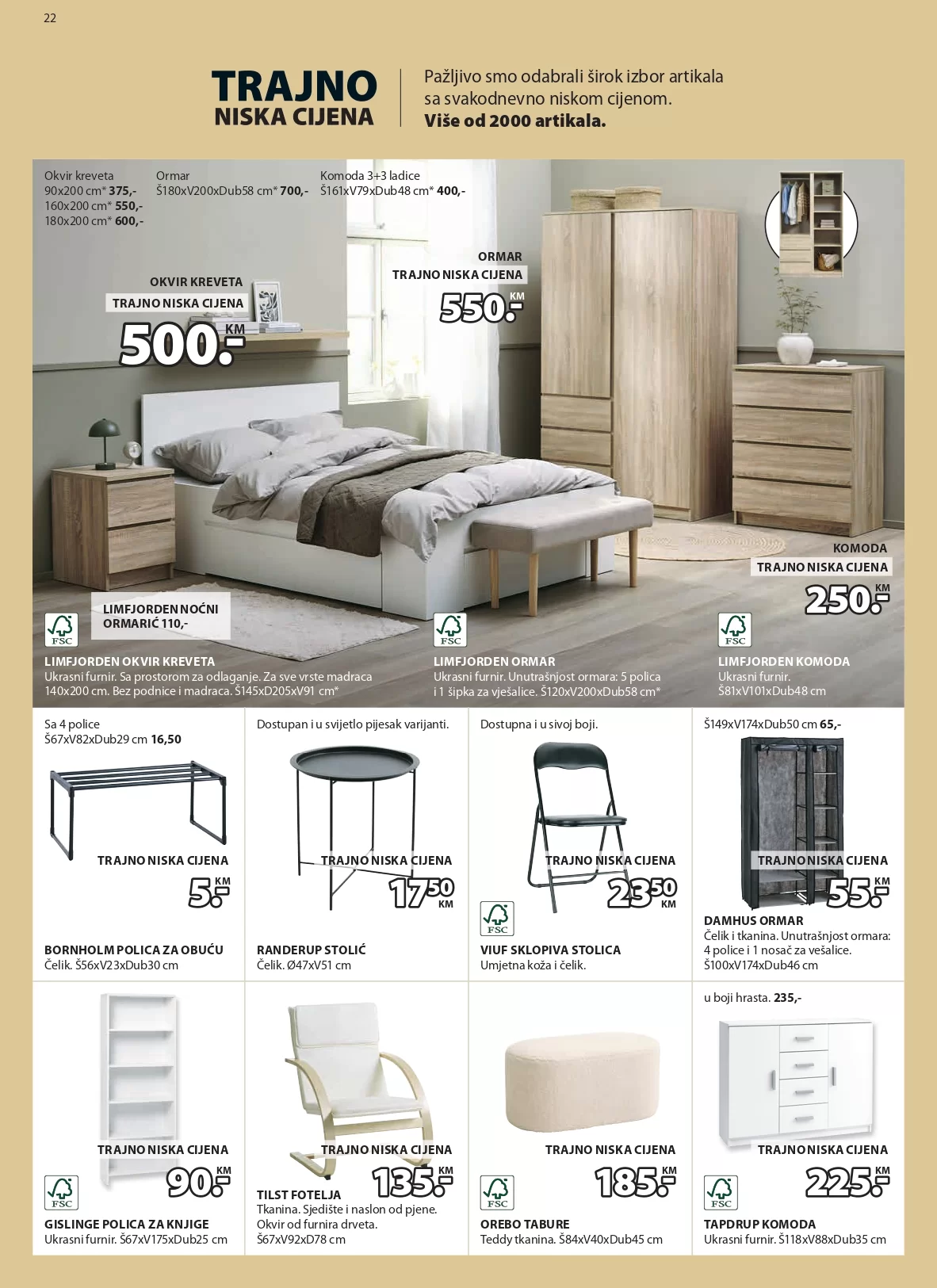 Jysk katalog 11-24.12.2024. - 23 - Kuhinjski pribor, stolovi i stolice