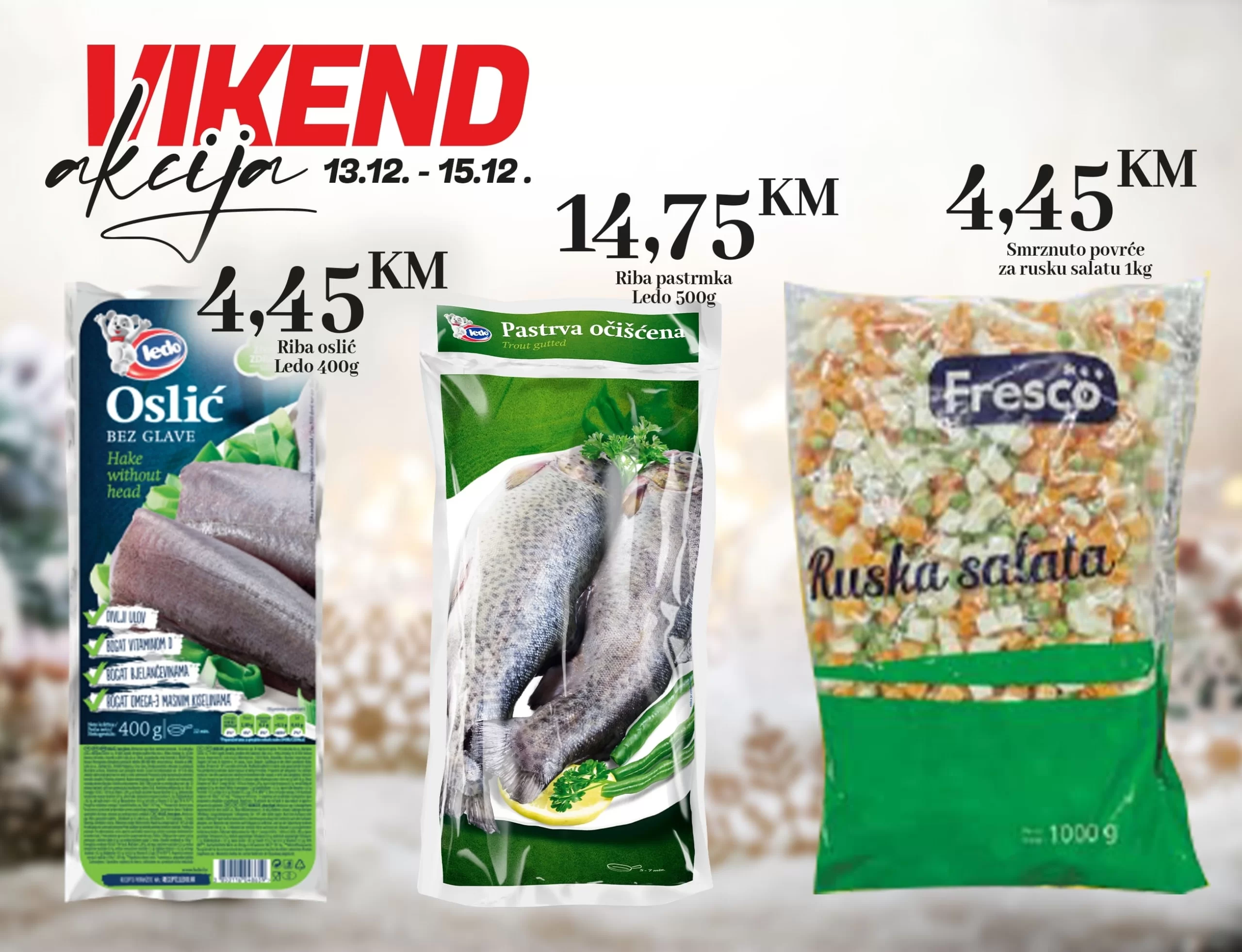 Kort vikend akcija 12-15.12.2024.