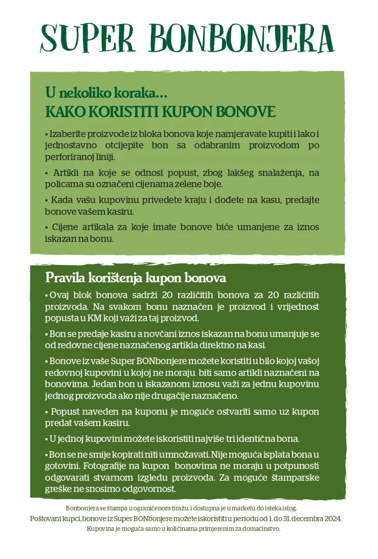 Crvena jabuka katalog SUPER BONBONJERA 1-31.12.2024.