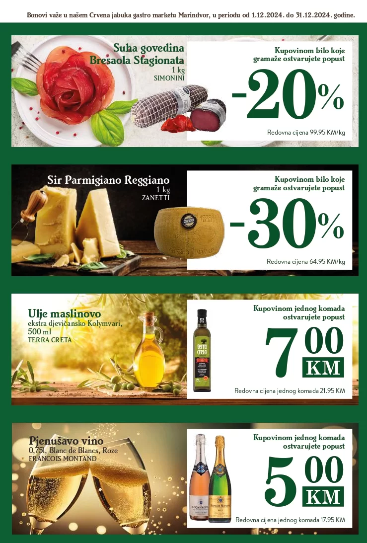 Crvena jabuka katalog SUPER BONBONJERA 1-31.12.2024.