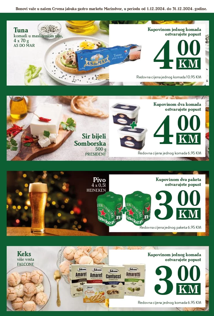 Crvena jabuka katalog SUPER BONBONJERA 1-31.12.2024.