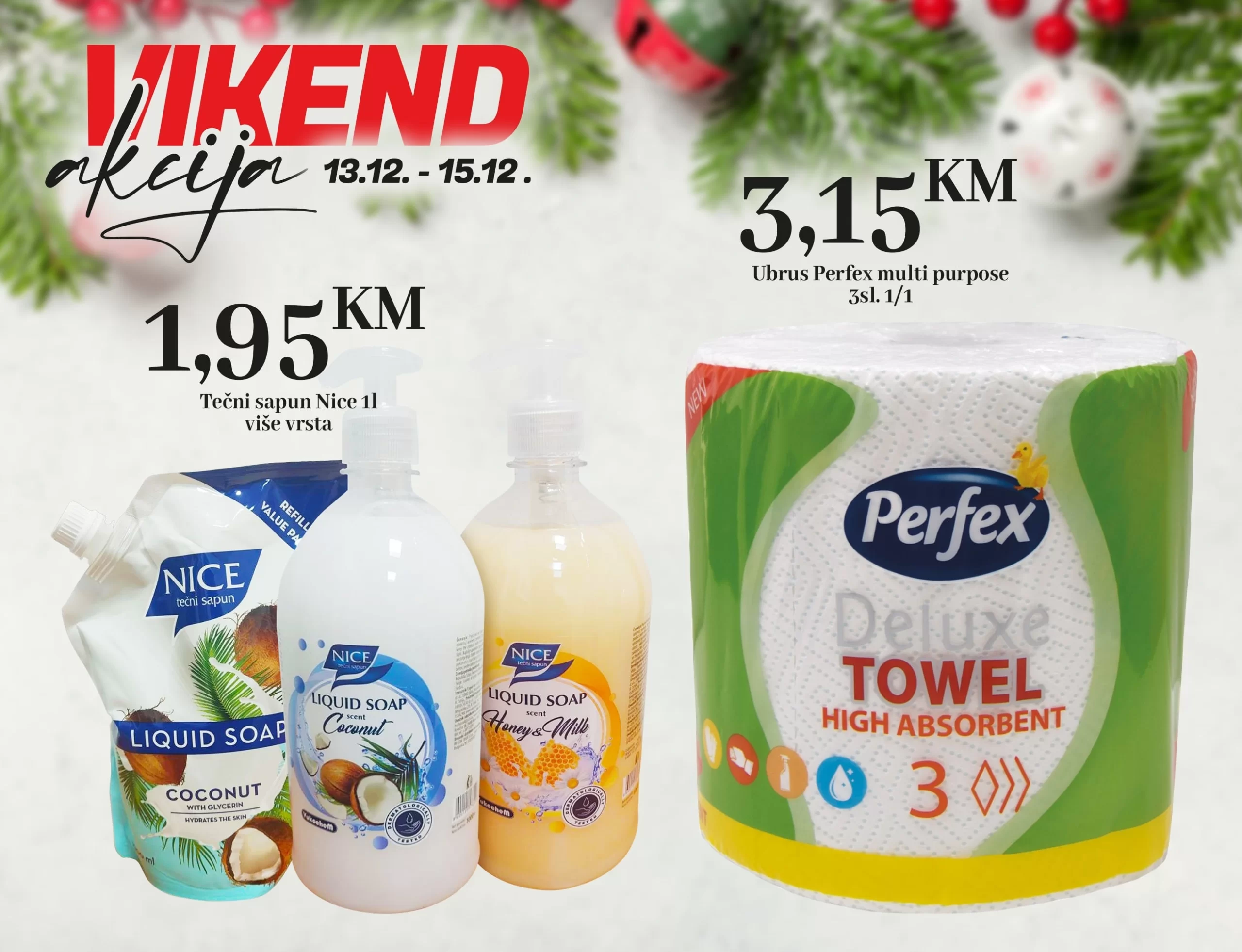 Kort vikend akcija 12-15.12.2024.