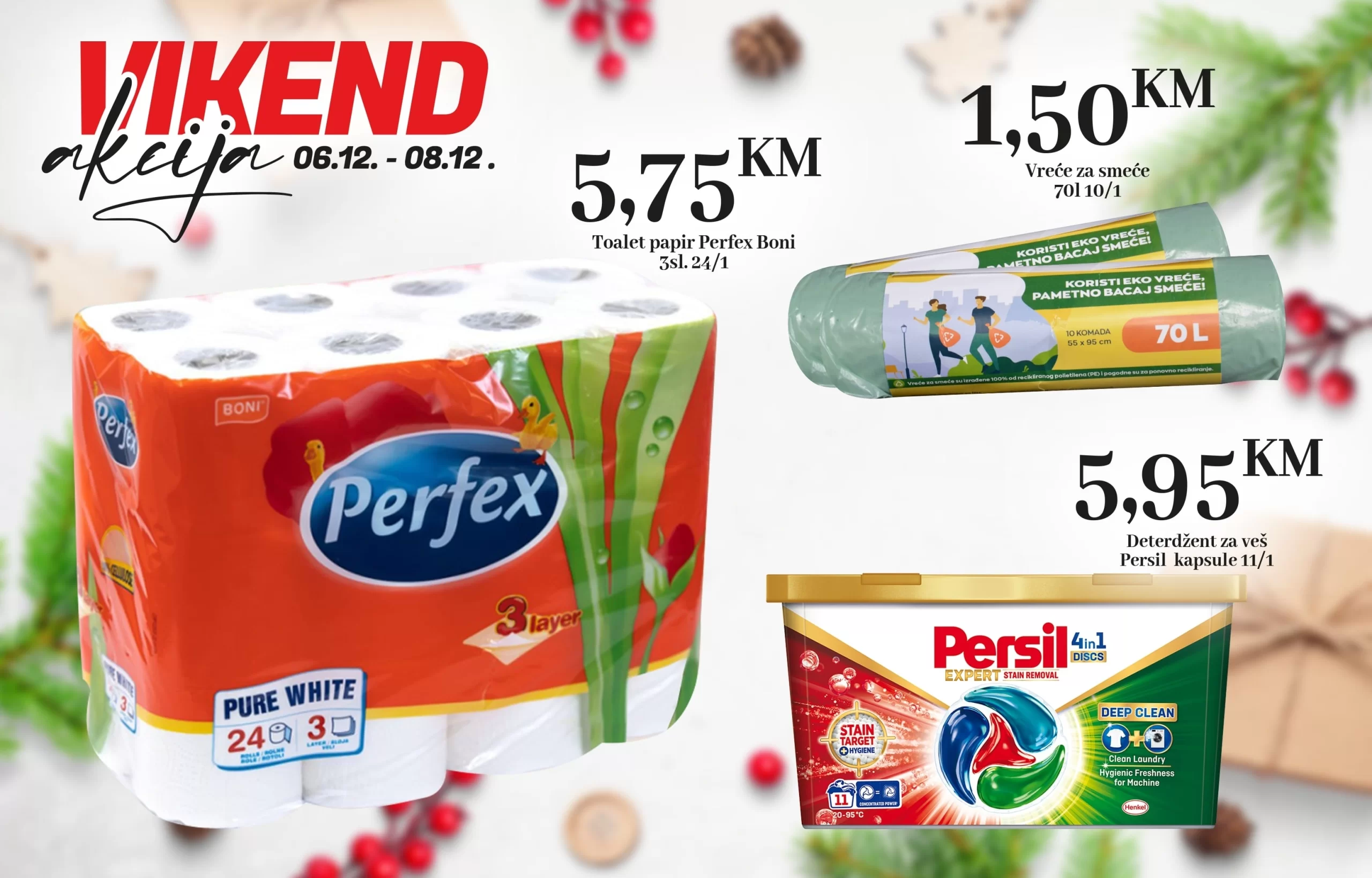 Kort vikend akcija 6-8.12.2024.